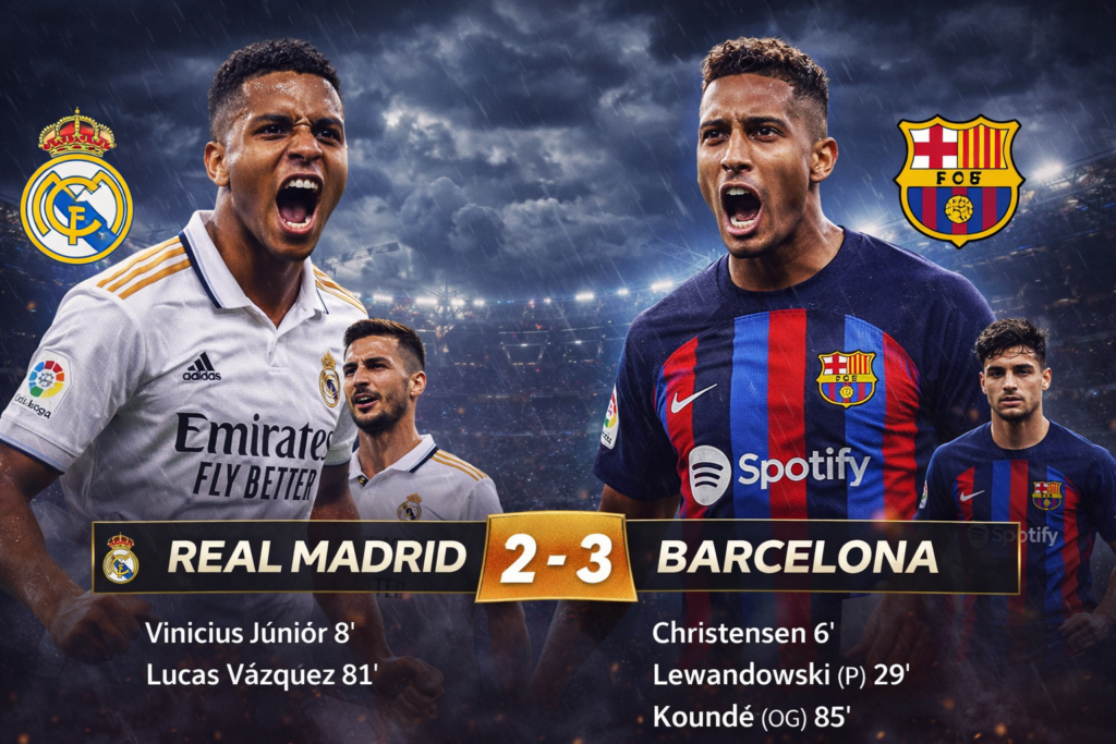 Real Madrid – Barcelona